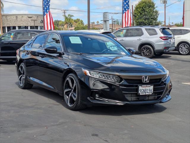 used 2021 Honda Accord car, priced at $23,997
