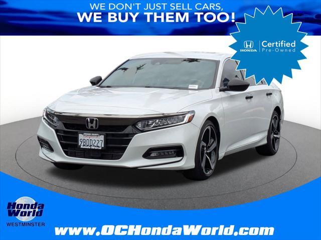 used 2019 Honda Accord car, priced at $22,604