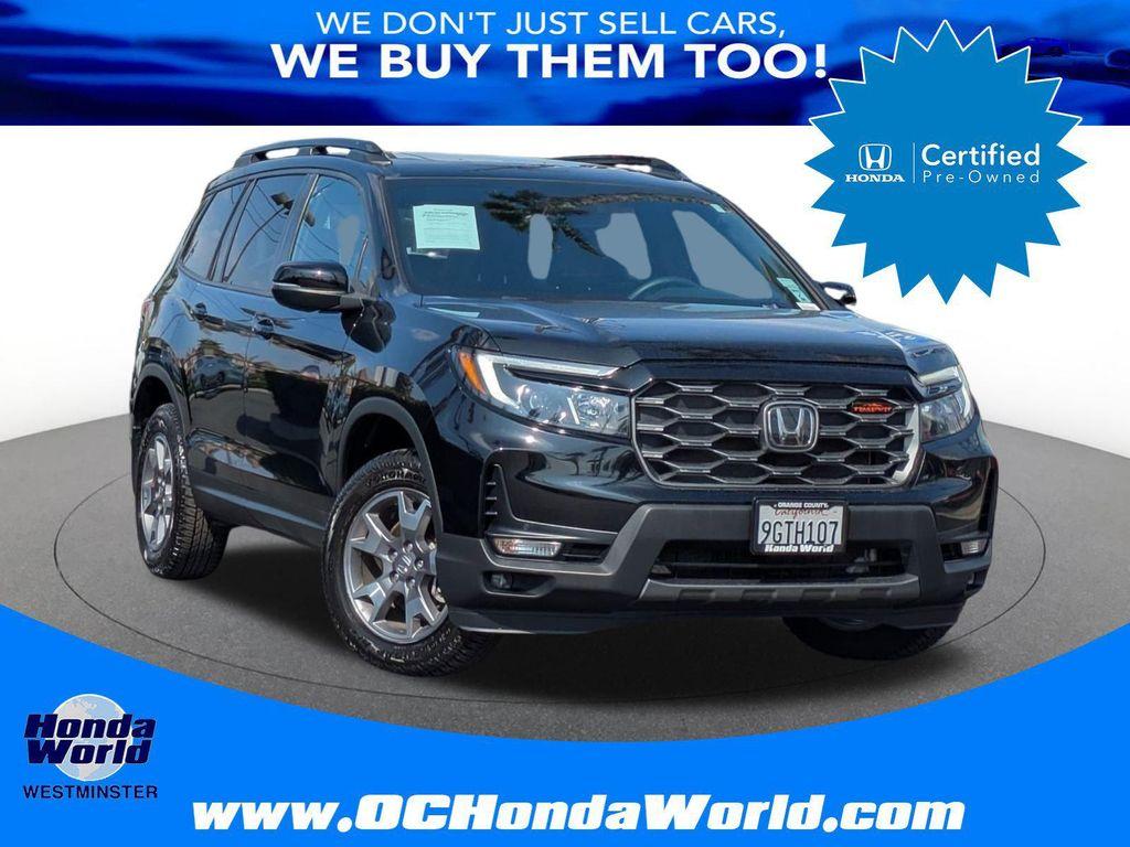 used 2022 Honda Passport car, priced at $31,676