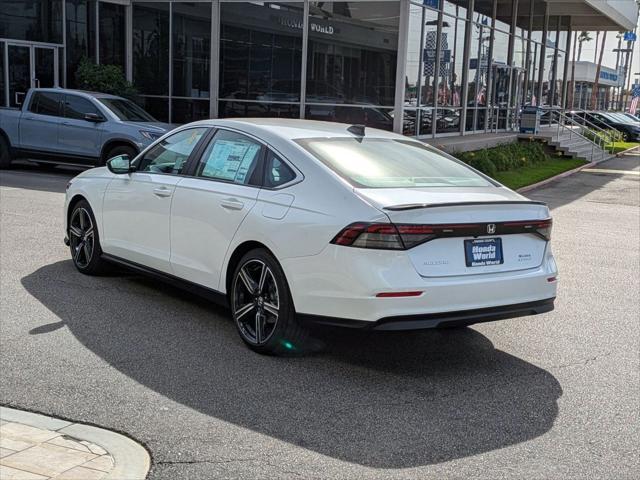 new 2025 Honda Accord Hybrid car, priced at $35,205