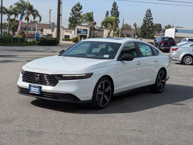 new 2025 Honda Accord Hybrid car, priced at $35,205