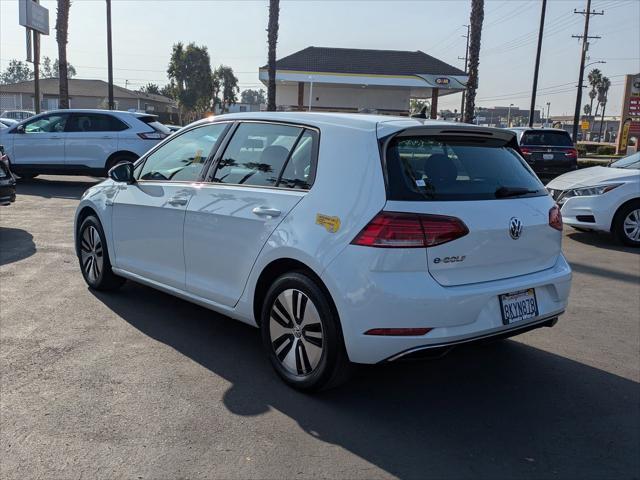 used 2019 Volkswagen e-Golf car, priced at $17,727