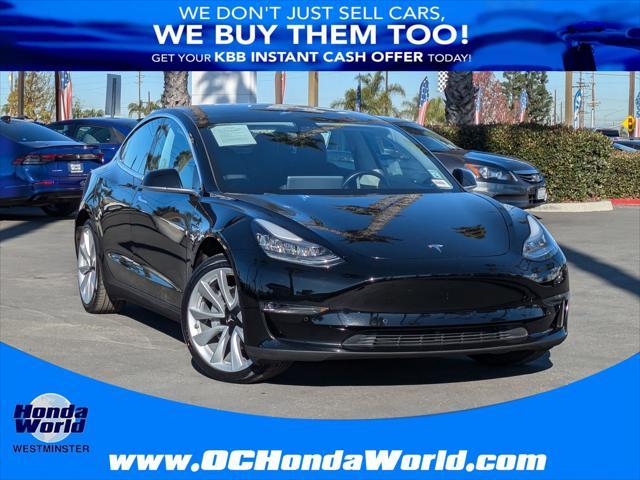 used 2019 Tesla Model 3 car, priced at $26,498