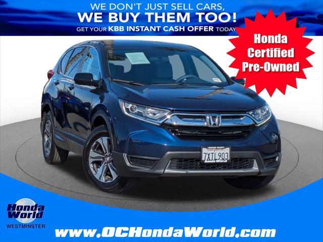 used 2017 Honda CR-V car, priced at $16,927