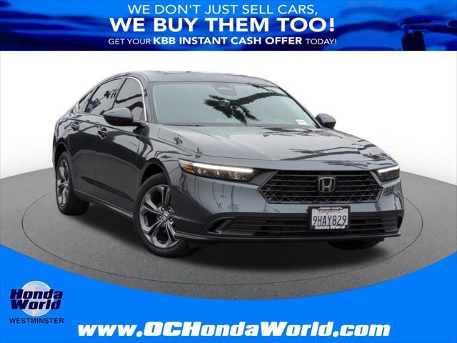 used 2023 Honda Accord car, priced at $25,661