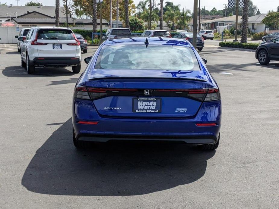 new 2024 Honda Accord Hybrid car, priced at $34,445