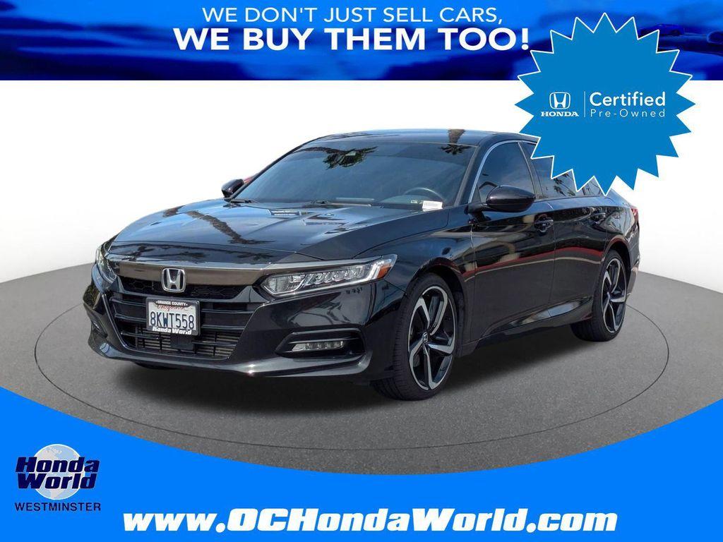 used 2019 Honda Accord car, priced at $20,284