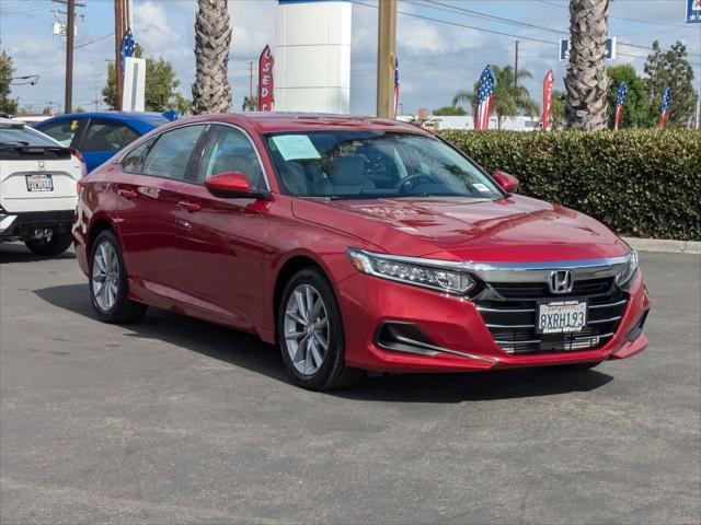 used 2021 Honda Accord car, priced at $27,441