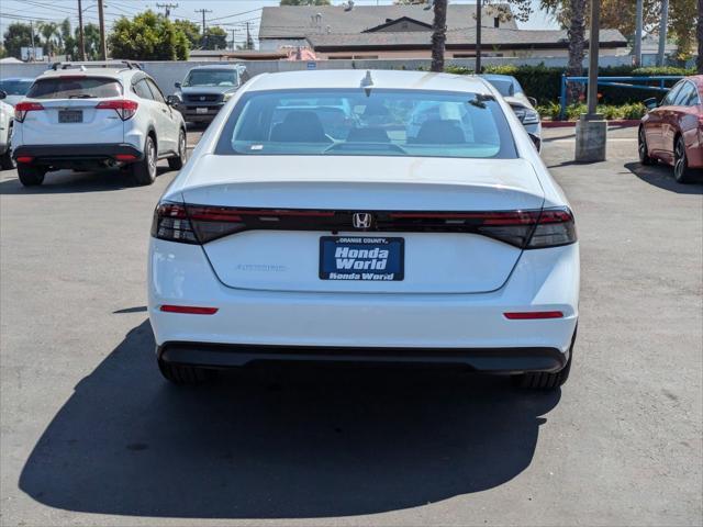 used 2024 Honda Accord car, priced at $27,901