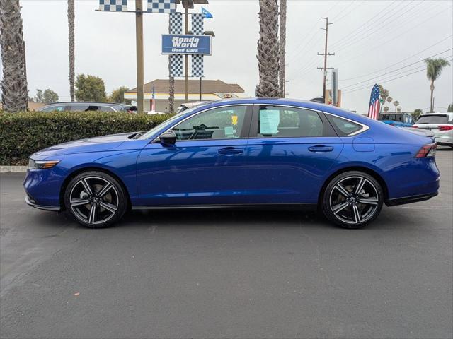 used 2024 Honda Accord Hybrid car, priced at $31,628