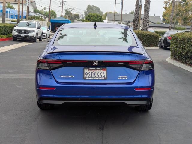 used 2024 Honda Accord Hybrid car, priced at $31,628