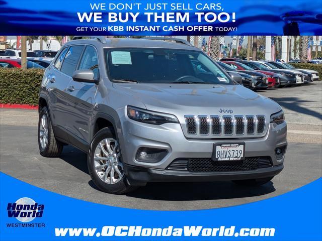 used 2019 Jeep Cherokee car, priced at $12,595