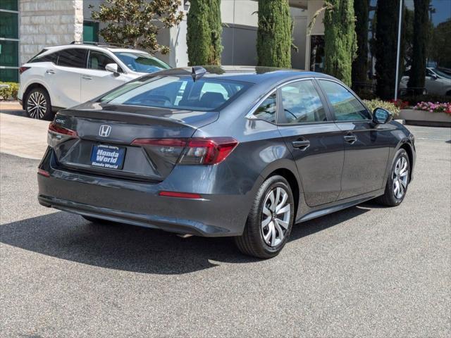 new 2026 Honda Civic car, priced at $25,745