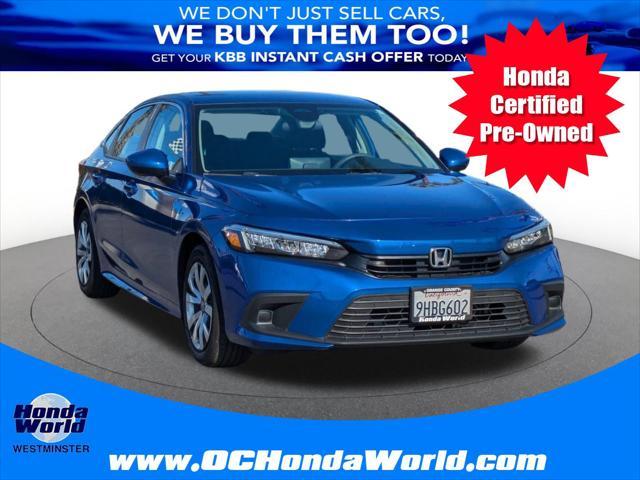 used 2023 Honda Civic car, priced at $22,998