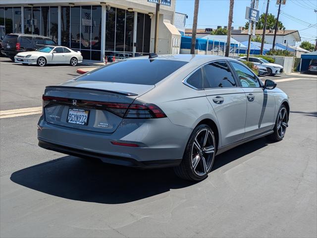 used 2023 Honda Accord Hybrid car, priced at $30,112