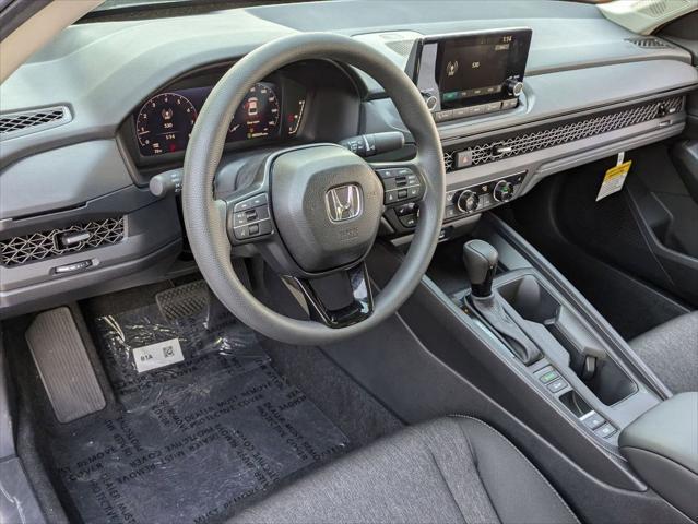 new 2025 Honda Accord car, priced at $31,655