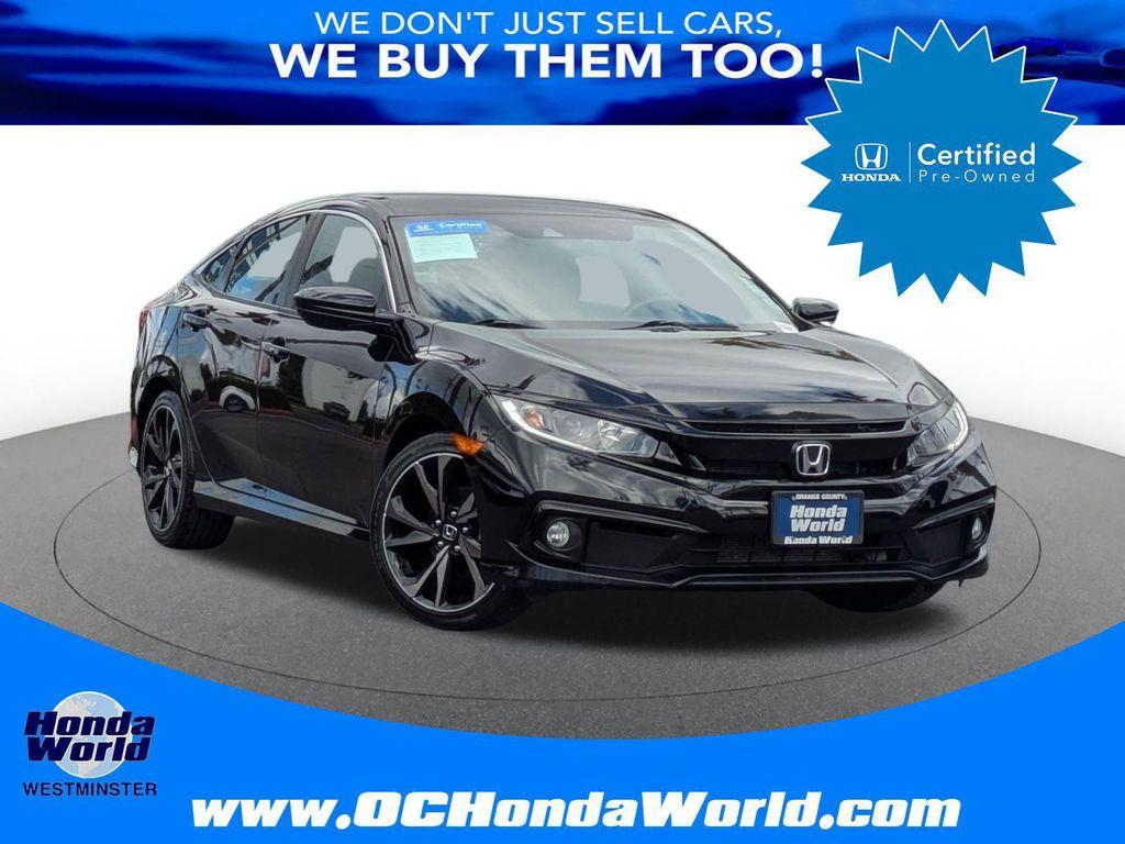 used 2019 Honda Civic car, priced at $21,864