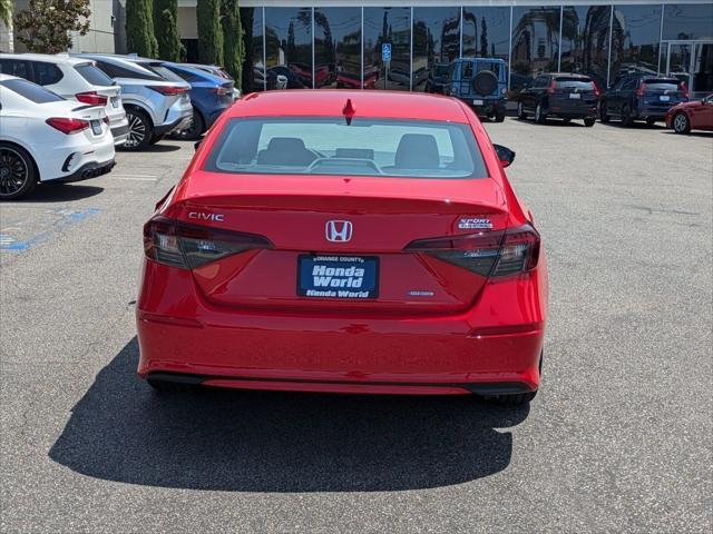 new 2025 Honda Civic Hybrid car, priced at $33,100