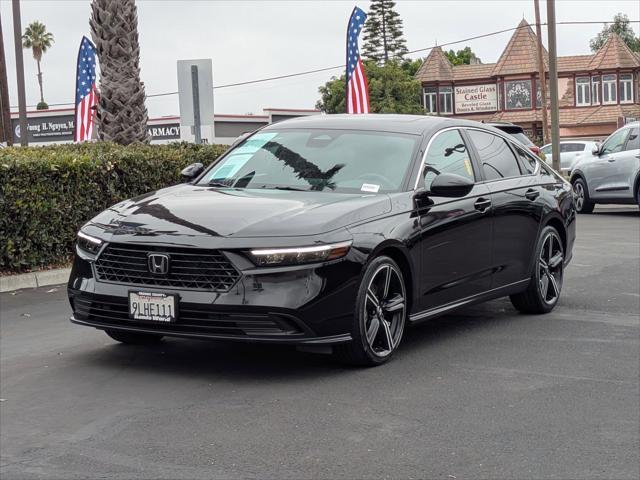 used 2023 Honda Accord Hybrid car, priced at $27,258