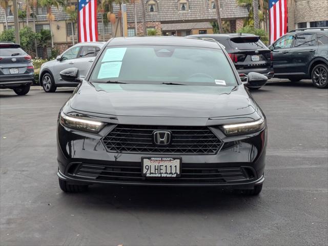 used 2023 Honda Accord Hybrid car, priced at $27,258