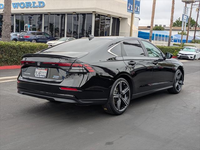 used 2023 Honda Accord Hybrid car, priced at $27,258