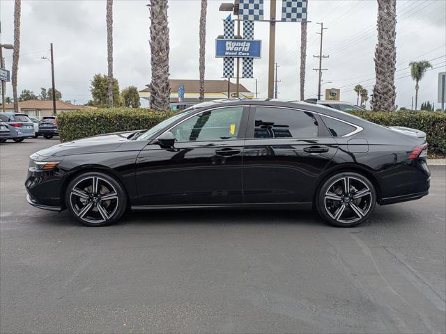 used 2023 Honda Accord Hybrid car, priced at $27,258