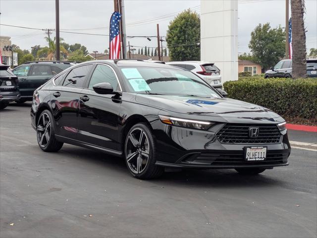 used 2023 Honda Accord Hybrid car, priced at $27,258