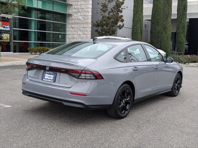 new 2025 Honda Accord car, priced at $32,110