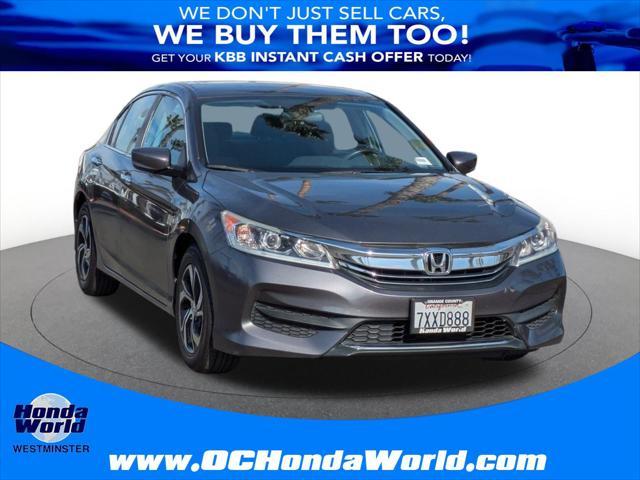 used 2017 Honda Accord car, priced at $10,882