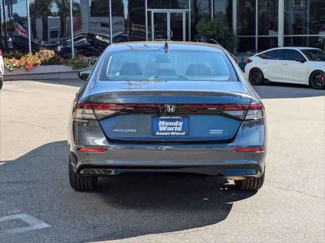 new 2025 Honda Accord Hybrid car, priced at $40,395