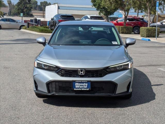 new 2025 Honda Civic car, priced at $25,345