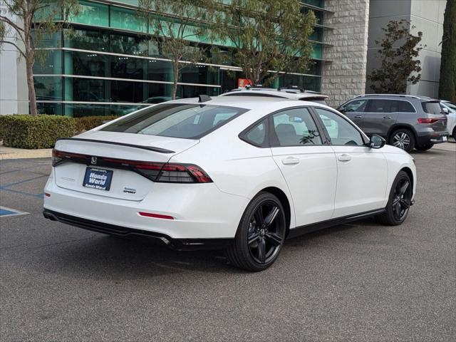 new 2025 Honda Accord Hybrid car, priced at $36,925