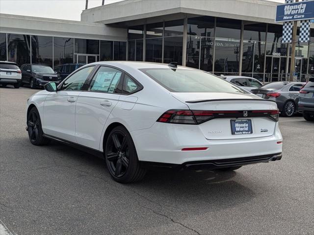 new 2025 Honda Accord Hybrid car, priced at $36,925