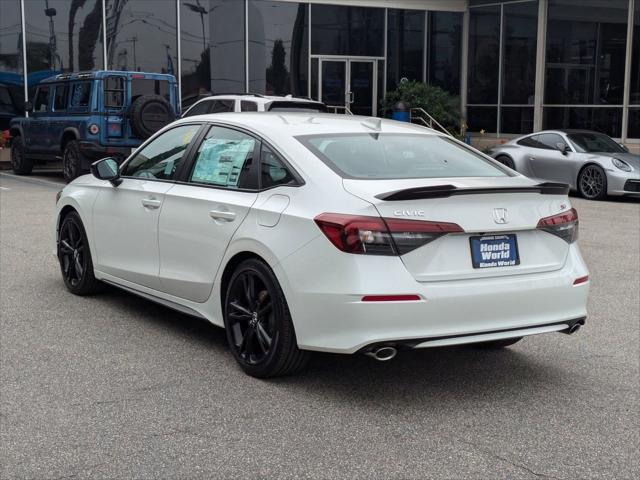 new 2025 Honda Civic Si car, priced at $31,855