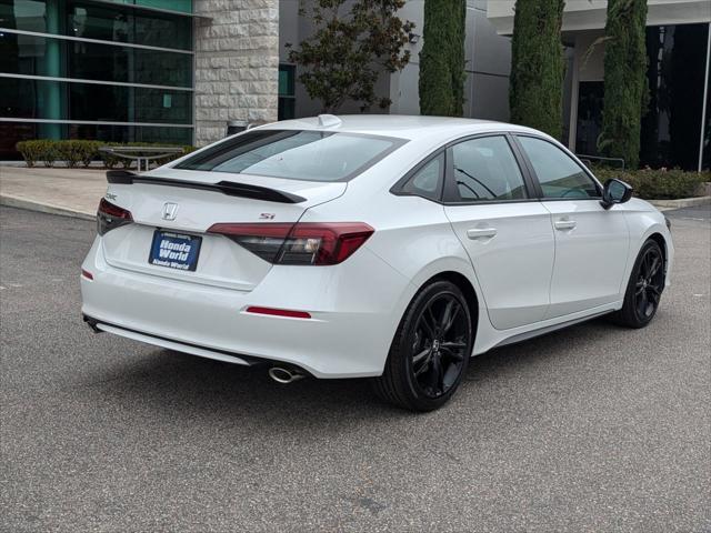 new 2025 Honda Civic Si car, priced at $31,855