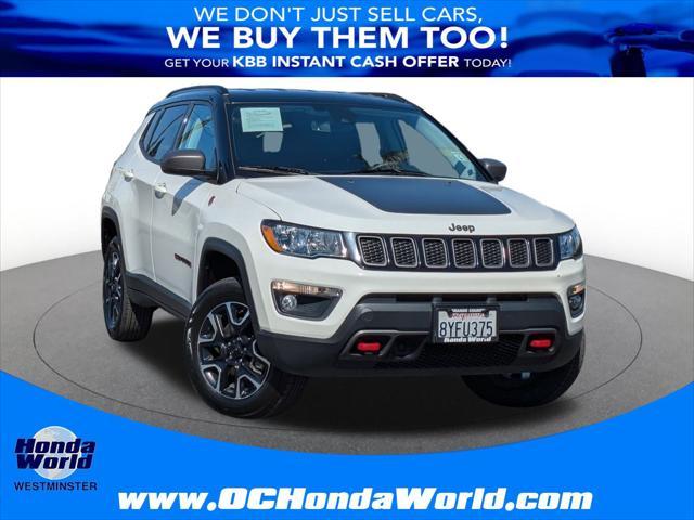 used 2021 Jeep Compass car, priced at $19,482