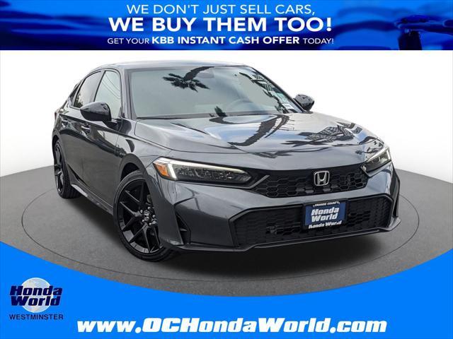 used 2025 Honda Civic car, priced at $27,523