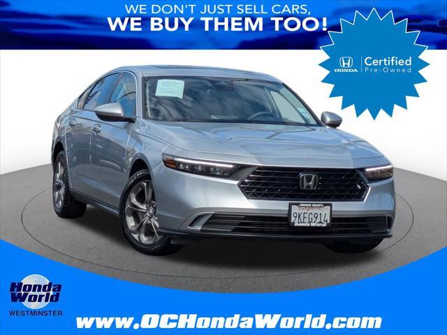 used 2024 Honda Accord car, priced at $23,503