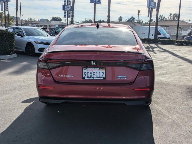 used 2023 Honda Accord Hybrid car, priced at $27,587