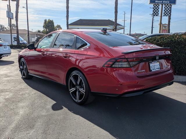 used 2023 Honda Accord Hybrid car, priced at $27,587