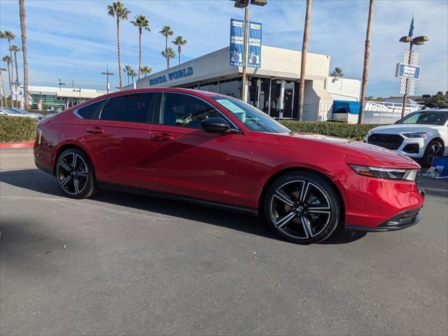 used 2023 Honda Accord Hybrid car, priced at $27,587