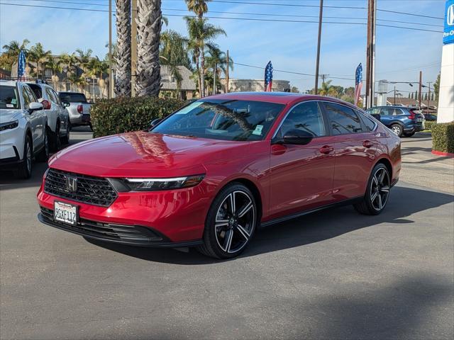 used 2023 Honda Accord Hybrid car, priced at $27,587