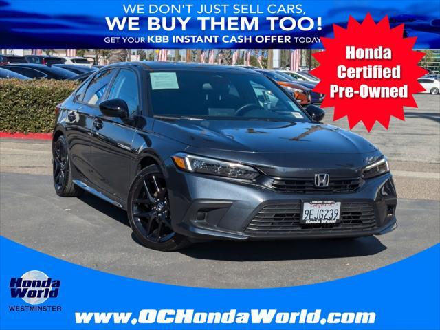 used 2023 Honda Civic car, priced at $26,371