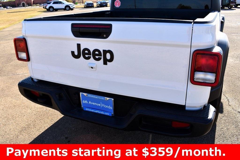 used 2023 Jeep Gladiator car, priced at $28,298