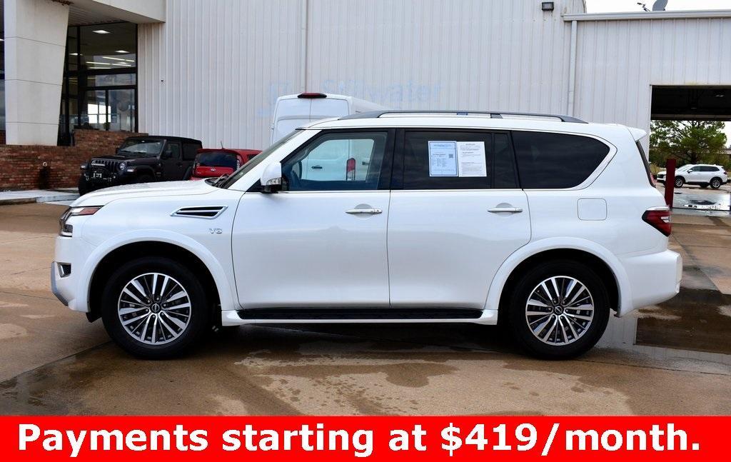 used 2022 Nissan Armada car, priced at $33,298