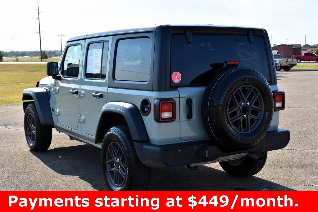 used 2024 Jeep Wrangler car, priced at $32,995