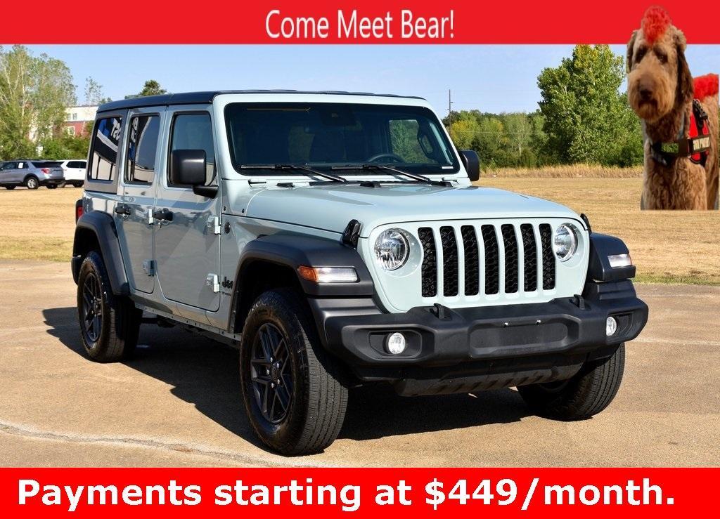 used 2024 Jeep Wrangler car, priced at $32,995