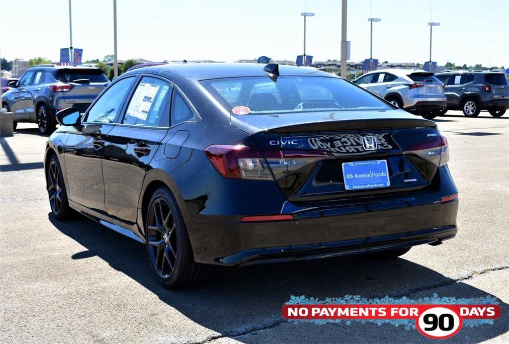 new 2025 Honda Civic Hybrid car, priced at $29,345