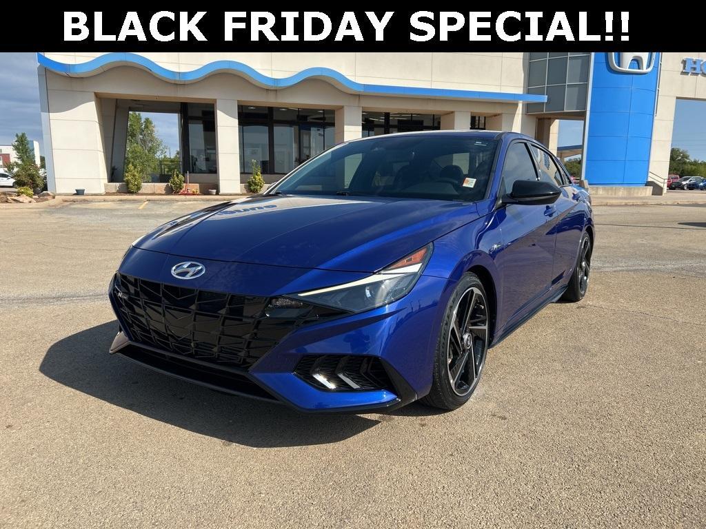 used 2022 Hyundai Elantra car, priced at $18,625