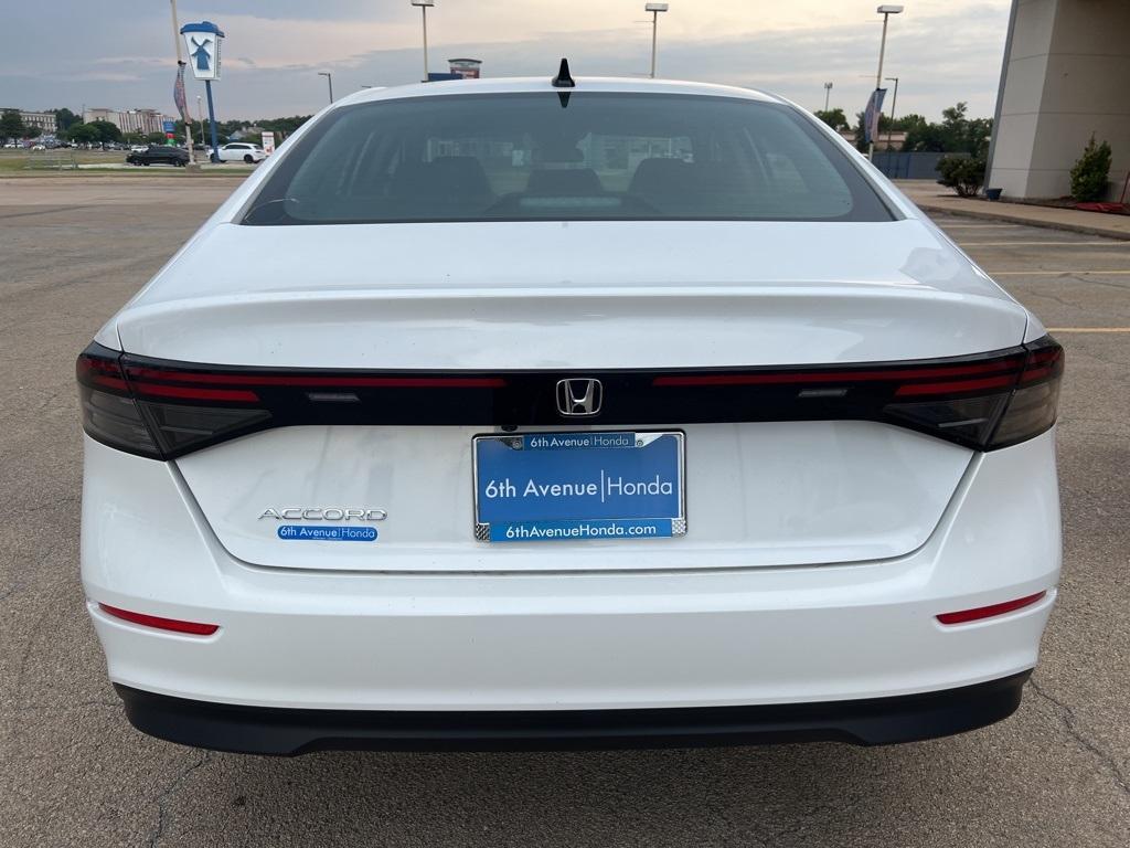 new 2025 Honda Accord car, priced at $30,906
